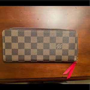 Louis Vuitton Clemence Wallet Damier Ebene